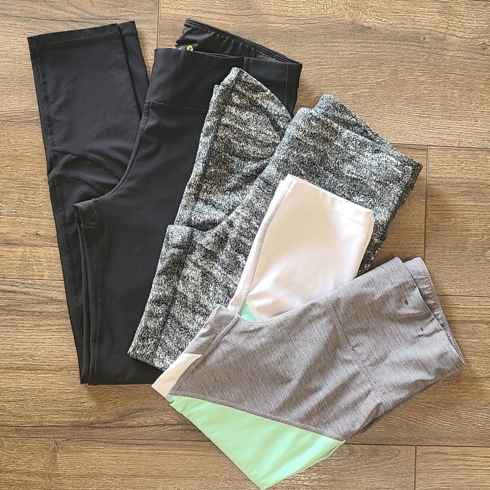 Activewear LOT OF 3- Gently Worn- XERSION Leggings, 3 Pair, Size MGreat  Condi